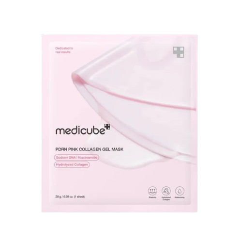MEDICUBE – PDRN Pink Collagen Gel Mask (1pc or 4pcs)